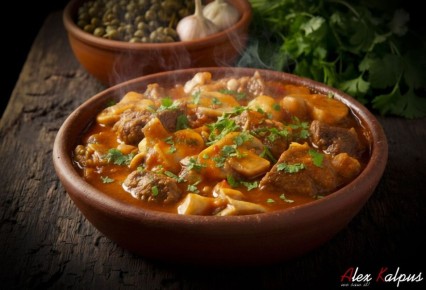 Чашушули с грибами и мегрельской аджикой: погружение в грузинскую гастрономию