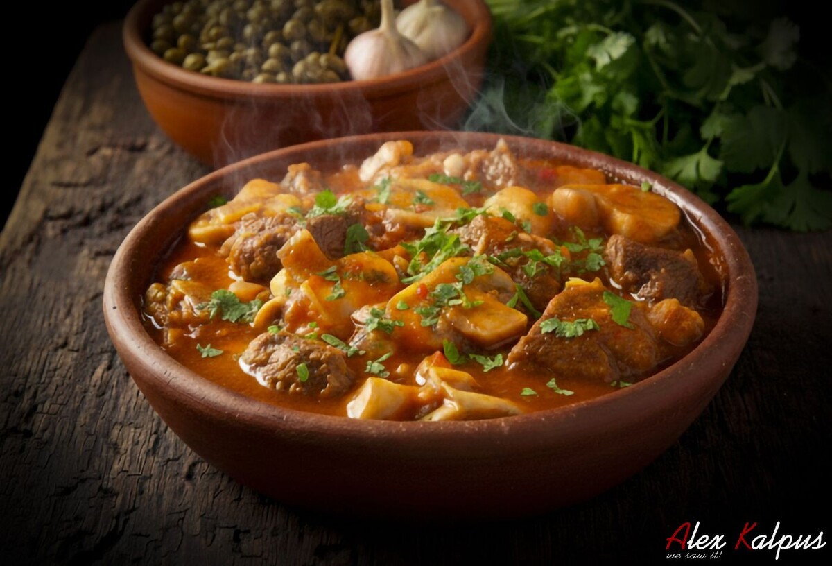 Чашушули с грибами и мегрельской аджикой: погружение в грузинскую гастрономию