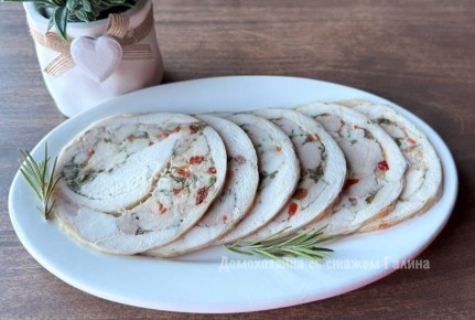 Как приготовить куриный рулет, который удивит всех