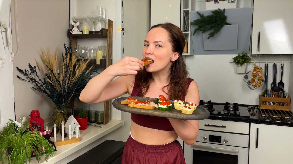 Идеи для праздника: оригинальные закуски с икрой