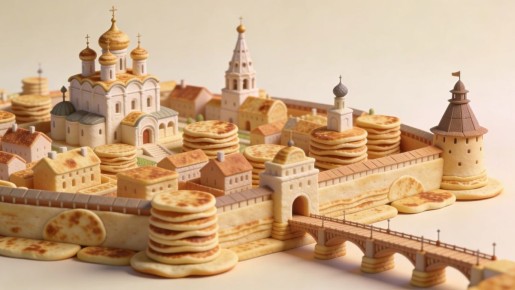 Как город готовится к празднику Масленица