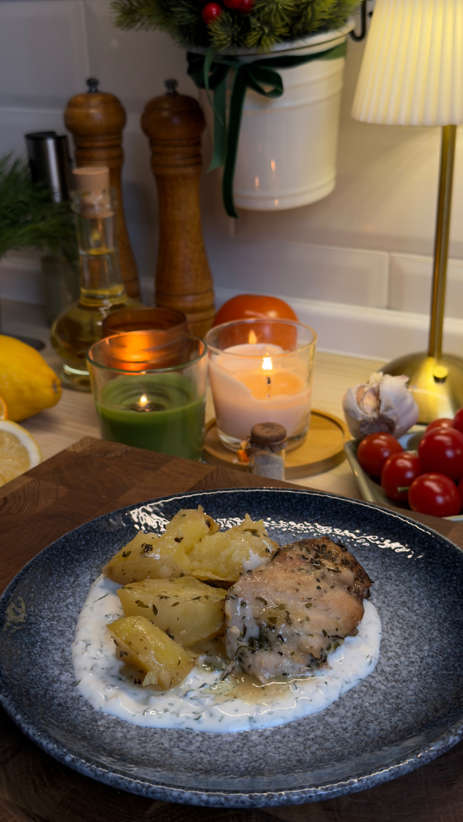 Курица с картофелем по-гречески: Вкус, который покоряет