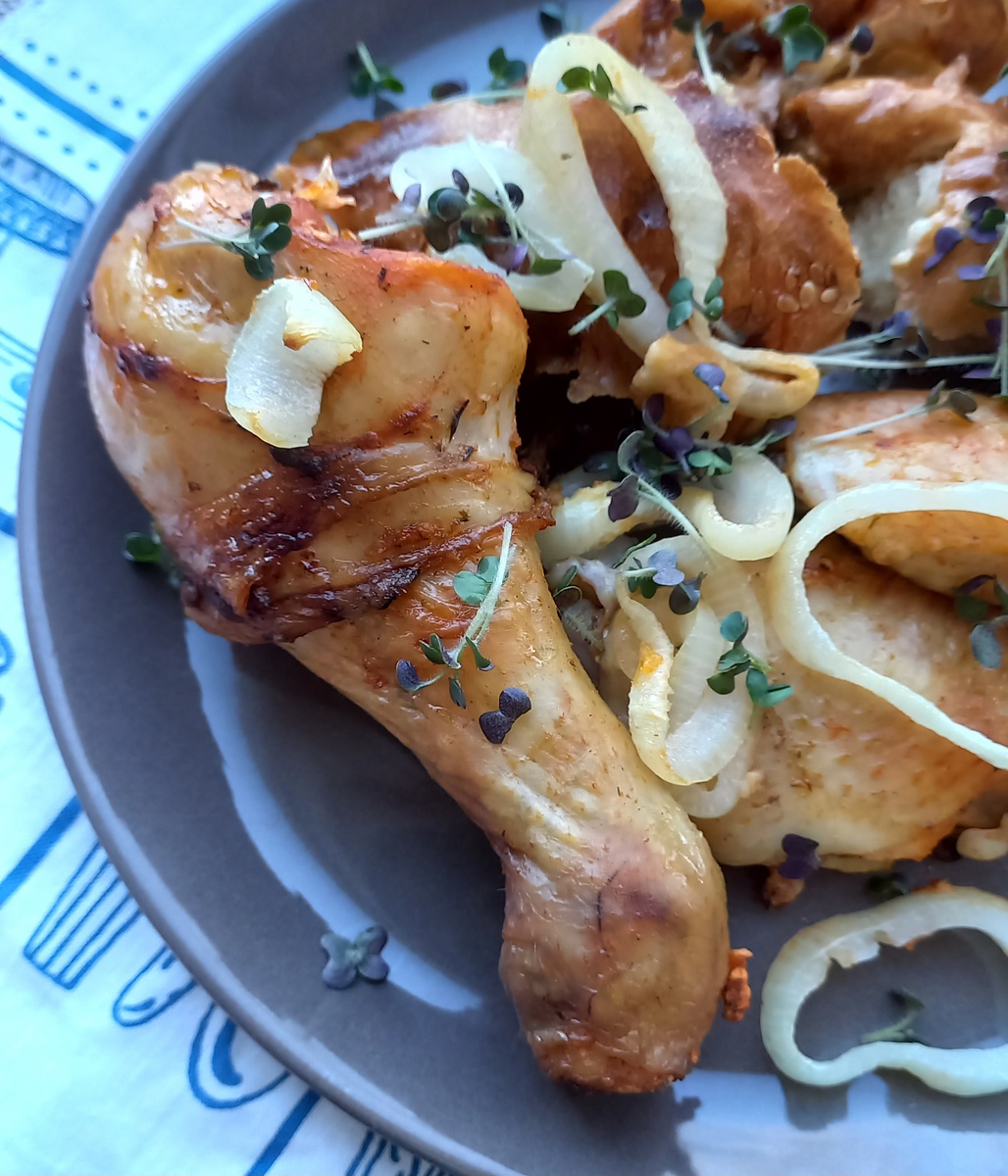 Куриная нежность на аромате пшеничной лепёшки