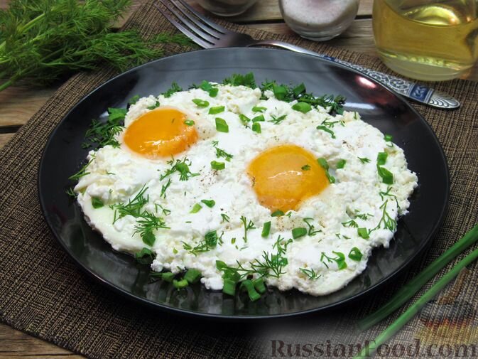 Кулинарные идеи: Яичница на новый лад