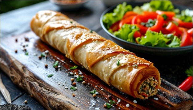 Штрудель с мясом: как приготовить вкусный рулет с оригинальной начинкой