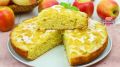 Нежная постная шарлотка с яблоками: просто и вкусно