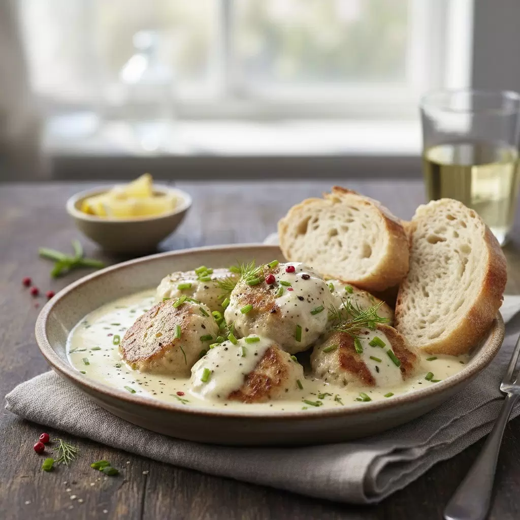 Изысканные рыбные тефтели в сливочном соусе – легкость и вкус на вашем столе