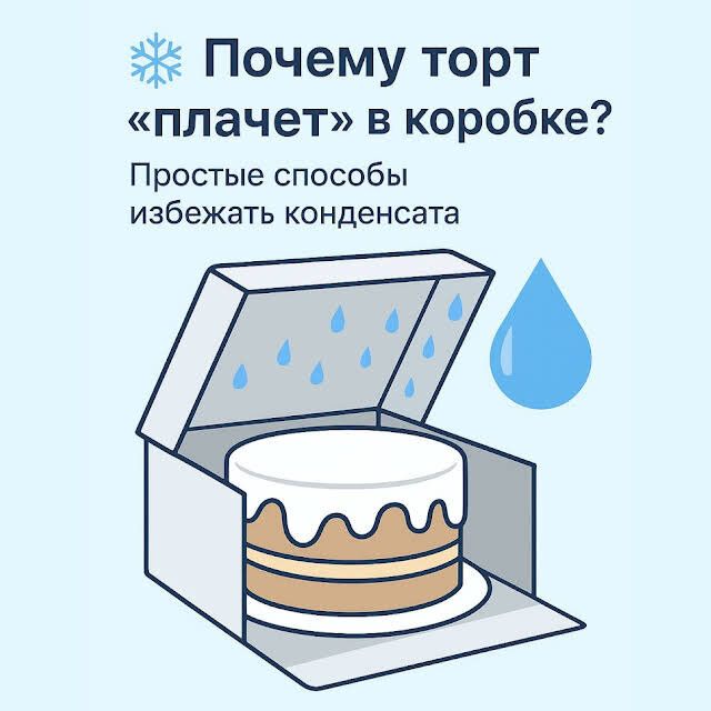 Как избежать запотевания торта: секреты кондитеров